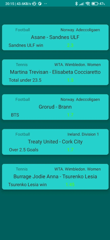 Bet Champ Betting Tips App Download for Android  3.4 list_1