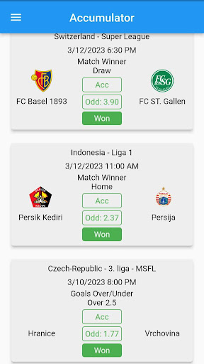 CORRECT SCORE 100% apk free download latest version picture 2