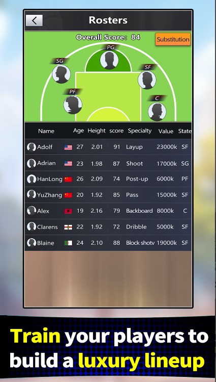 Basketball Club Manager mod apk latest version 1.0 list_1