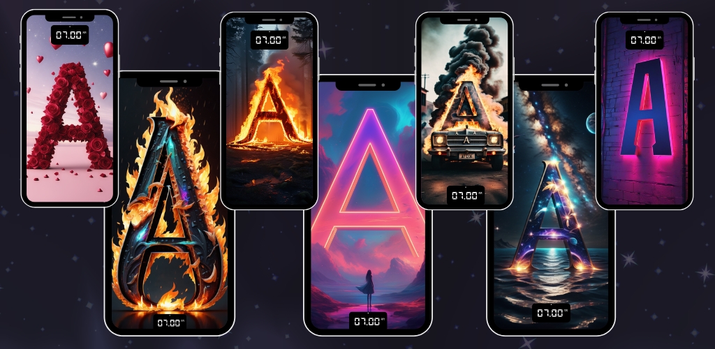 Letter A wallpapers app download for android 2.0 list_1