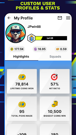Thrillzz Social Sportsbook App Download for Android 2.9.12 list_1