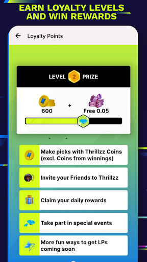 Thrillzz Social Sportsbook App Download for Android 2.9.12 list_2