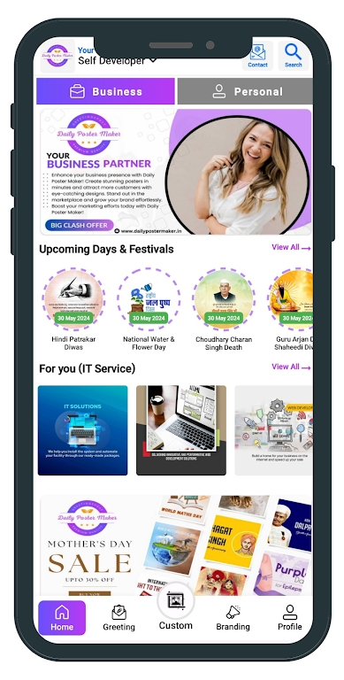 Daily Poster Maker app download apk latest version 3.1.2 list_5