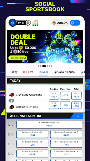Thrillzz Social Sportsbook App Download for Android 2.9.12 list_3