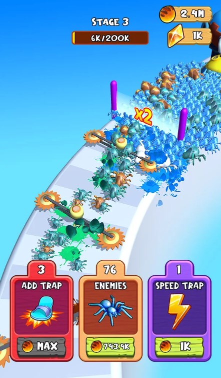 Spider Trap Bug Wave 3D Apk Download for Android 0.1 list_4