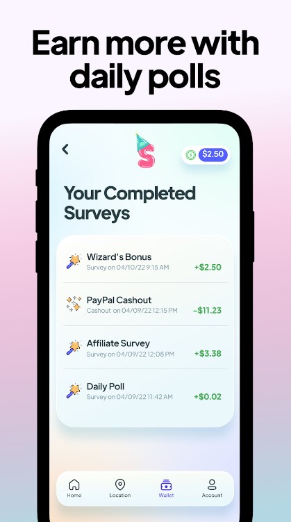 SurveyParty Apk Download for Android v2.5.3 list_3