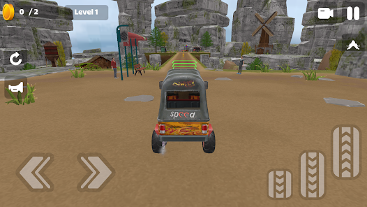 Rickshaw Climb on Mountain Apk Download for Android 1.0 list_2