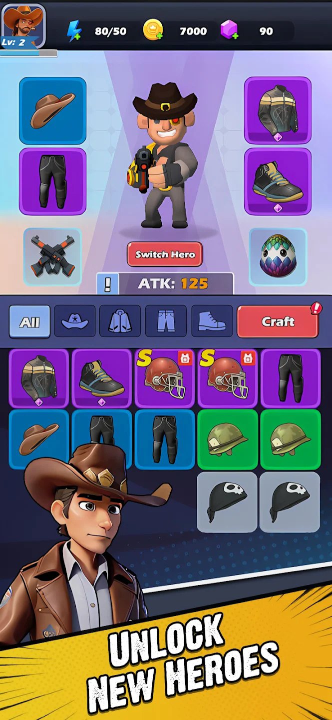 Infinite hunting Mod Apk Unlimited Money 1.3.8 list_1