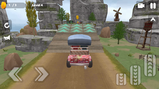 Rickshaw Climb on Mountain Apk Download for Android 1.0 list_1
