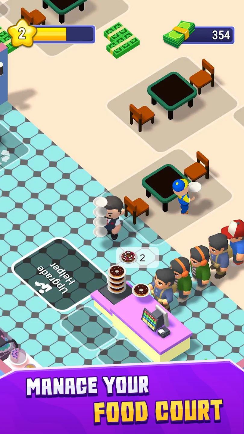 Food Court Manager Tycoon Game APK Download 1.0 list_2