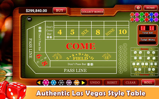 Craps - Casino Style list_2