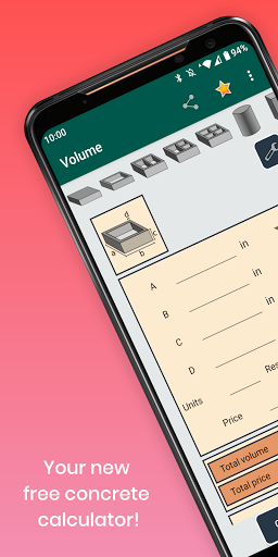 Cement Concrete Calculator ft list_1