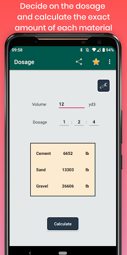 Cement Concrete Calculator ft list_4
