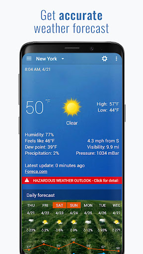 Digital Clock & World Weather list_2