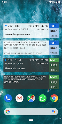 Avia Weather - METAR & TAF list_6
