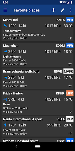 Avia Weather - METAR & TAF list_7
