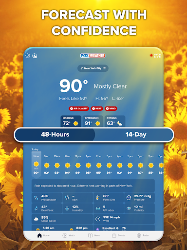 FOX Weather: Daily Forecasts list_13
