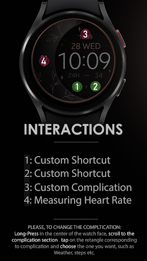 Moon Rose Gold watch face list_7
