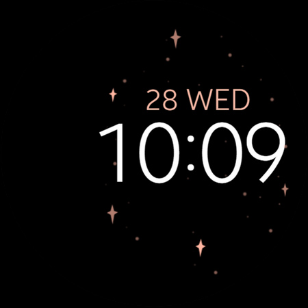 Moon Rose Gold watch face list_27