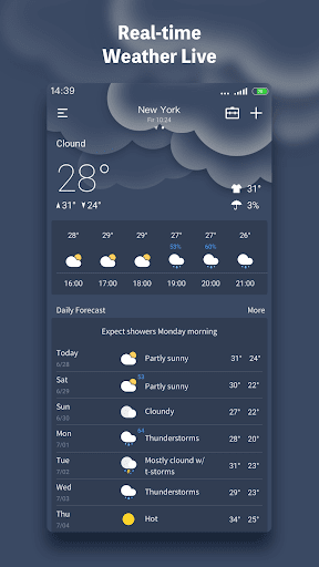 Weather Live - Radar & Widget list_1