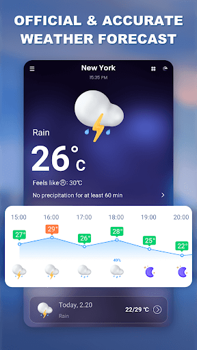 Weather app - Radar & Widget list_1