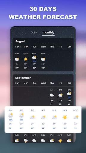 Weather app - Radar & Widget list_5