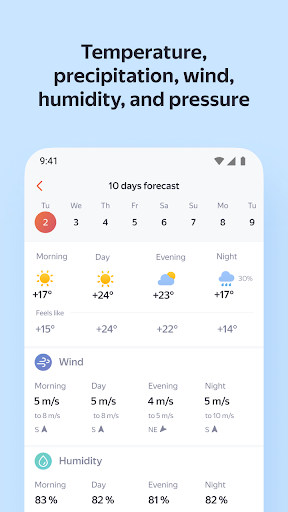 Yandex Weather list_9