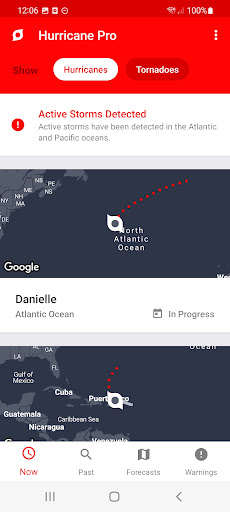 My Hurricane Tracker & Alerts list_3