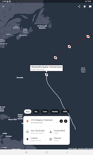My Hurricane Tracker & Alerts list_9