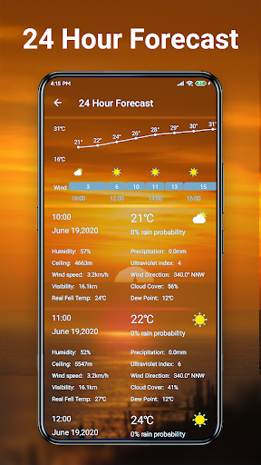 Live Weather: Weather Forecast list_5