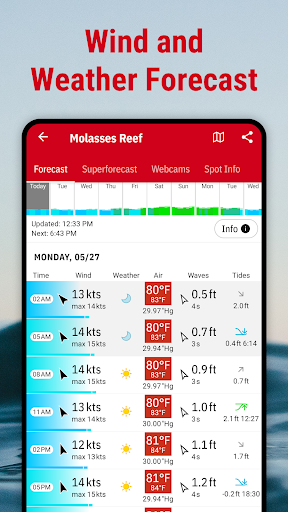 Windfinder Pro: Wind & Weather list_3