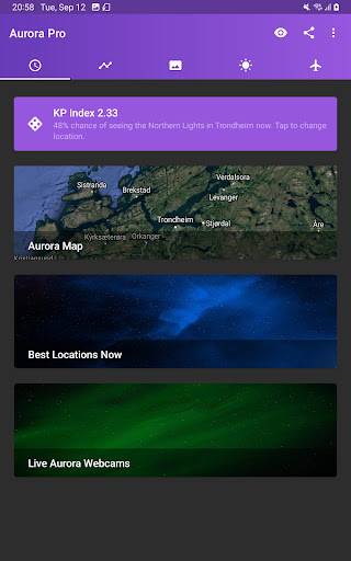 My Aurora Forecast & Alerts list_6