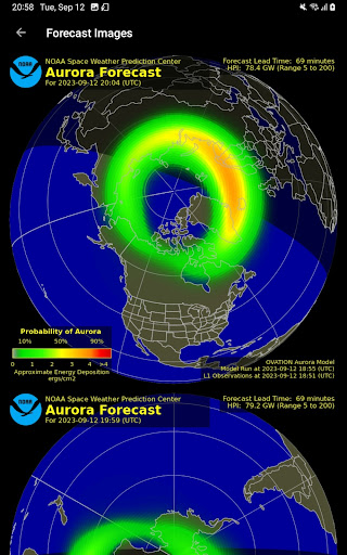 My Aurora Forecast & Alerts list_9