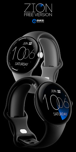 ZION Blue - digital watch face list_5