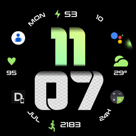 Digital Gradient WF Wear OS 4+ list_29