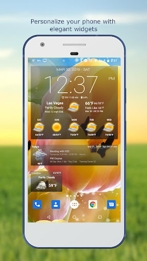 Weather & Clock Widget list_1
