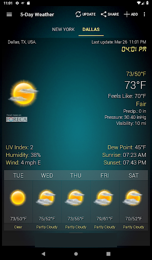 Weather & Clock Widget list_10