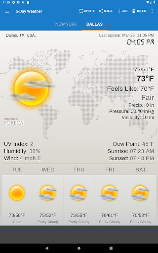 Weather & Clock Widget list_14