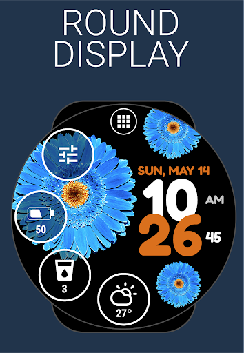 Flower Watch Face by HuskyDEV list_1