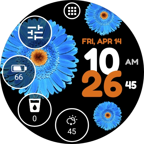 Flower Watch Face by HuskyDEV list_9