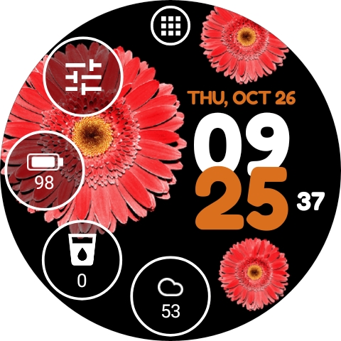 Flower Watch Face by HuskyDEV list_11