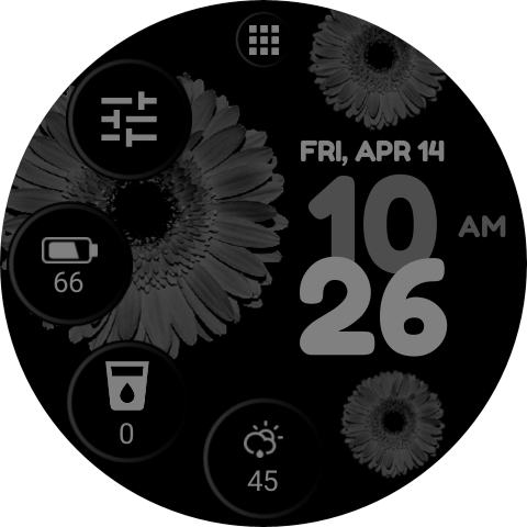 Flower Watch Face by HuskyDEV list_13
