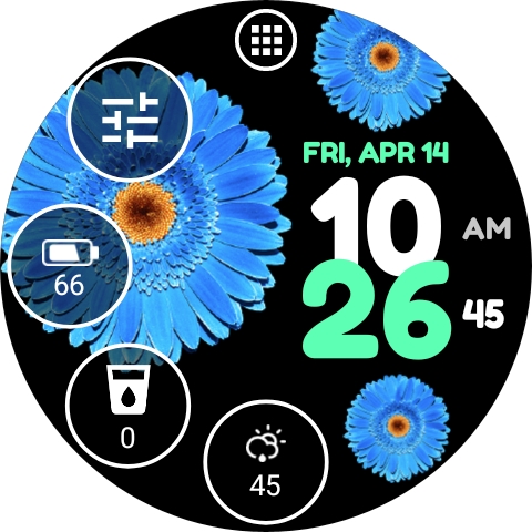 Flower Watch Face by HuskyDEV list_10