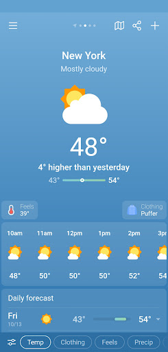 Weather & Clima - Weather App list_12