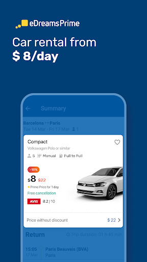 eDreams: Flights, Hotels, Cars list_5