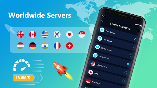 Free VPN Super™ -Fast & Secure list_5